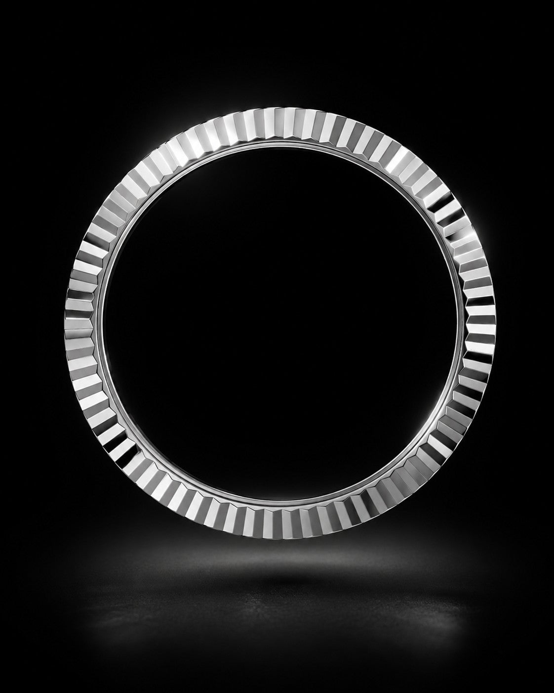 Fluted bezel